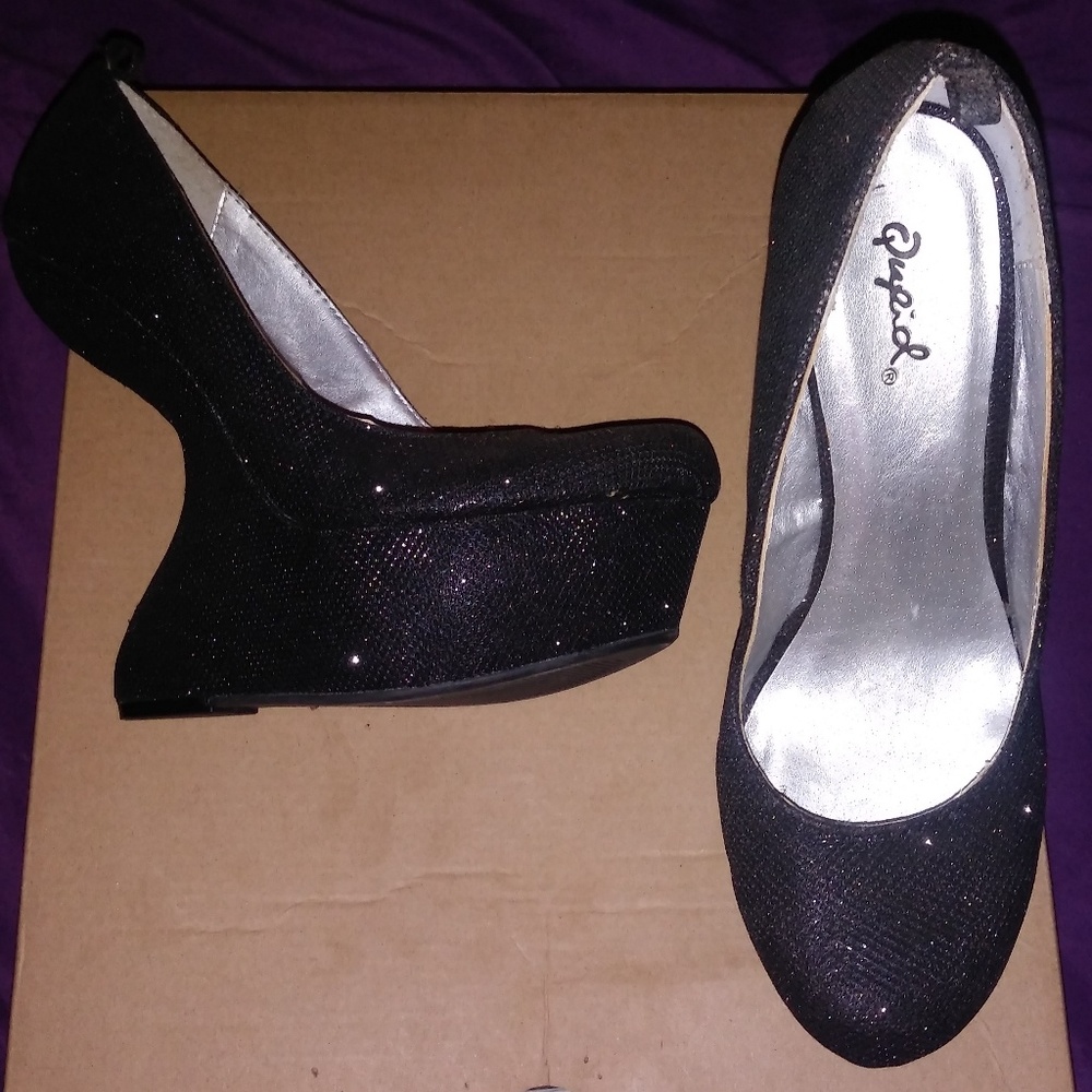 Black heels